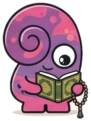 Araboo mascot — Reader (calm)
